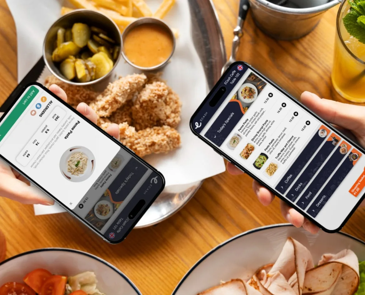 QR-bestellen en e-order gekoppeld aan het kassasysteem